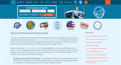 Desktop Screenshot of cheapautoinsurance.net